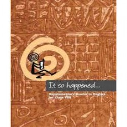 It So Happened Supplimentry Book for class 8 Published by
